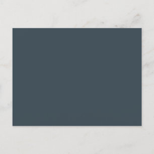Charcoal Solid Colour Postcard