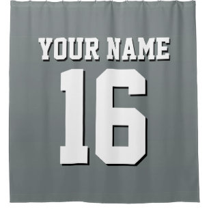 Charcoal Sports Jersey Preppy Stripe