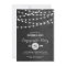 Charcoal String Lights Engagement Party Invitation