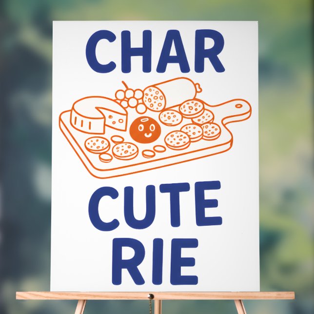 Charcuterie  acrylic sign (Neutral)
