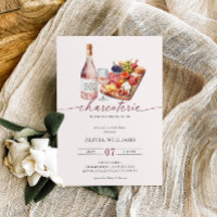 Charcuterie Board & Wine Bridal Shower