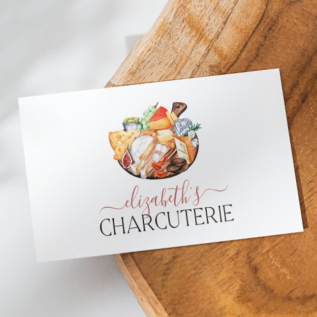 Charcuterie Grazing Board Business Card (Creator Uploaded)