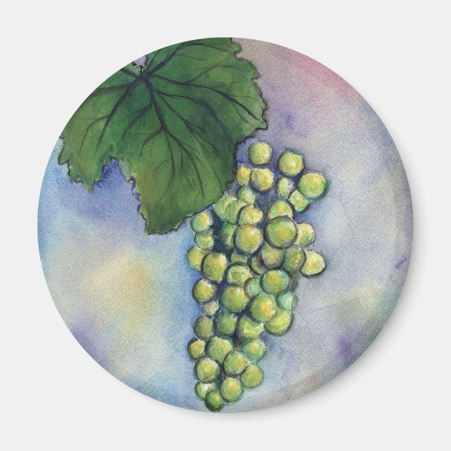 Chardonnay Aimant aux raisins de vin (Devant)