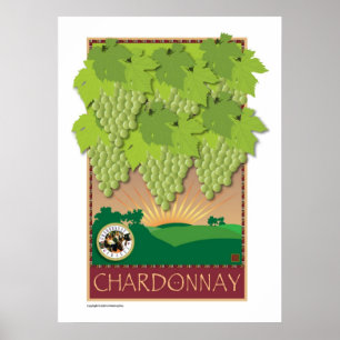 Chardonnay-Print Poster