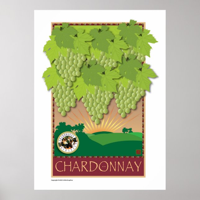 Chardonnay-Print Poster (Front)