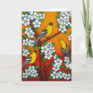 Chardonnay Sunset Greeting Card
