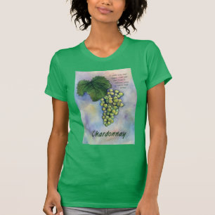 Chardonnay Wine Grapes & Description Shirt