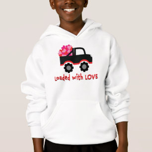 Chargé avec Love Truck Valentine's Day
