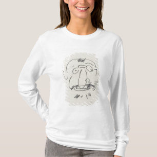 Charge de Lautrec par Lui-Meme (pencil on paper) T-Shirt