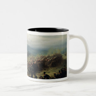 Charge of the Light Brigade, 25th October 1854 Two-Tone Coffee Mug