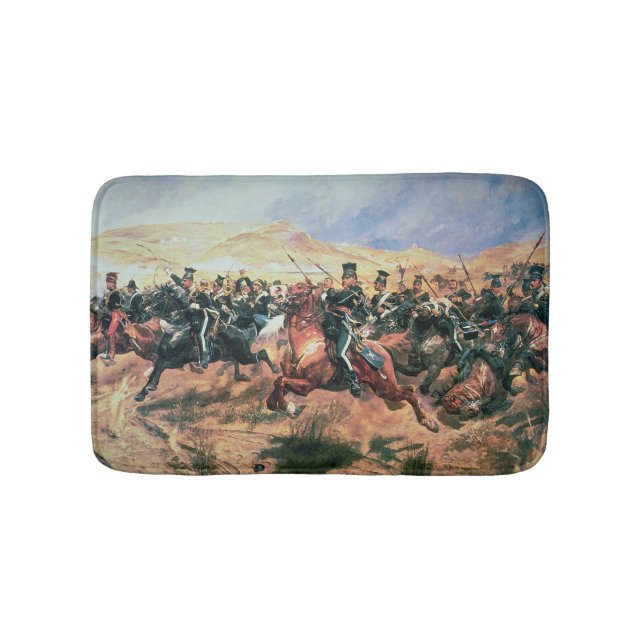 Charge of the Light Brigade Bath Mat (Front)