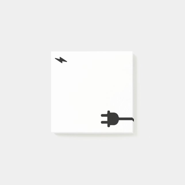 Charge Your Faith – Christian Inspirational Quote  Post-it Notes (Front)