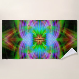 Charged bath beach towel