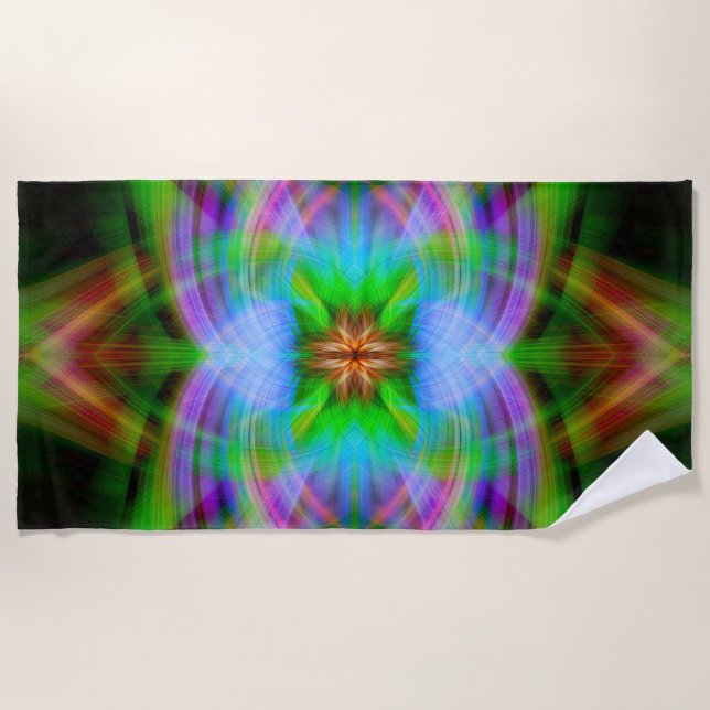 Charged  bath  beach towel (Front)