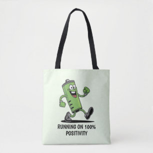 Charged Battery  Tote Bag