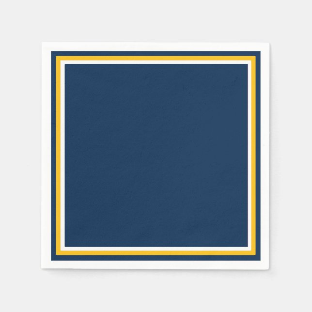 Charged Blue Napkin (Front)