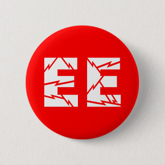 Charged EE Electrical Engineering 2 Inch Round Button