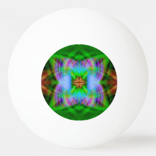 Charged  ping pong ball