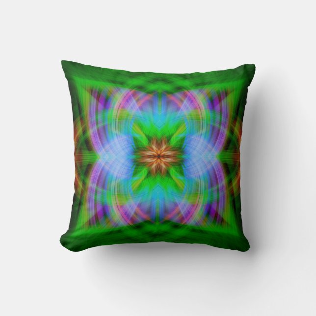 Charged  throw pillow (Front)