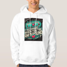 Charged with Love When I'm with You 💖 - Hoodie fo