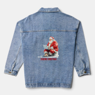 Chargement Noël amusant Père Noël Design
