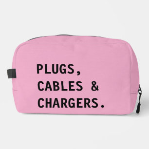 Charger & Cable Organizer,Electronics Accessories Dopp Kit