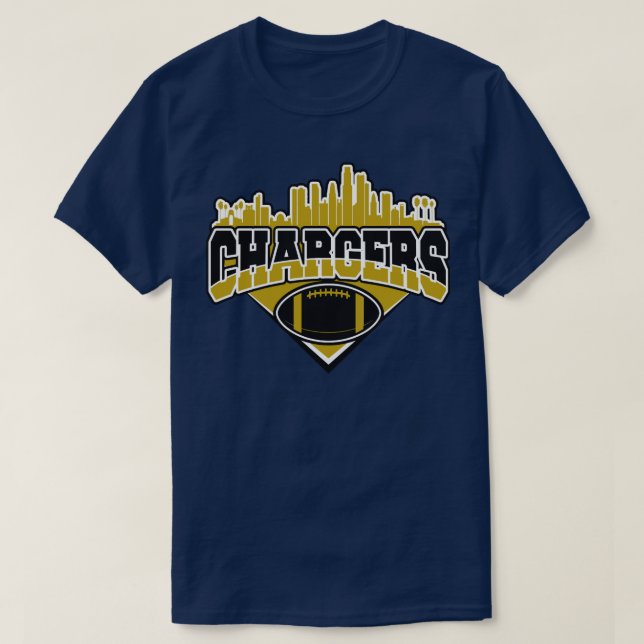 Chargers Football T-Shirt (Design Front)