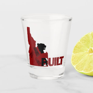Charging Bear Shot Glass