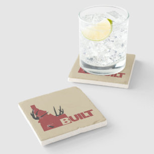 Charging Buck Stone Coaster