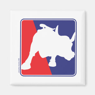 charging-bull magnet