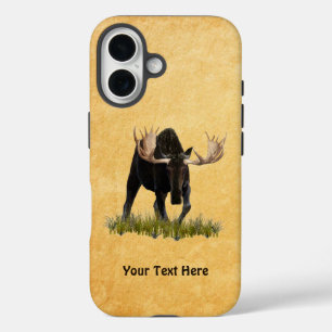 Charging Bull Moose iPhone 16 Case