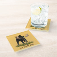 Charging Bull Moose