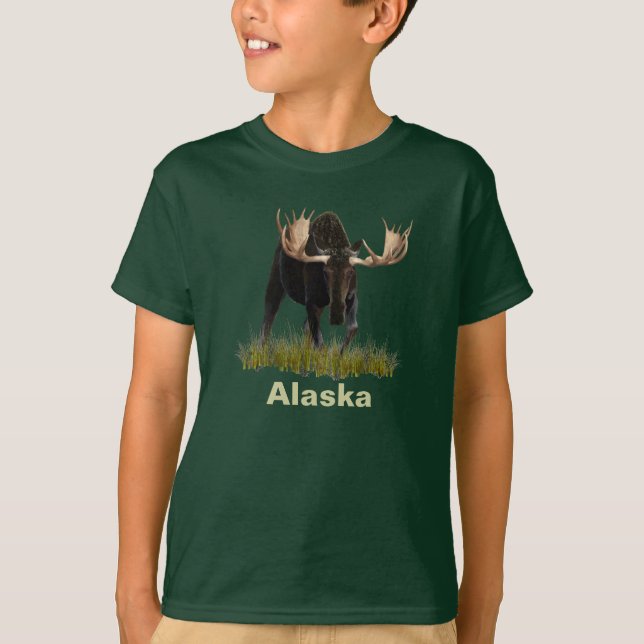 Charging Bull Moose T-Shirt (Front)
