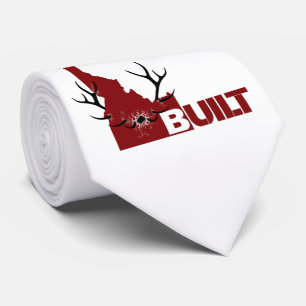 Charging Elk  Tie