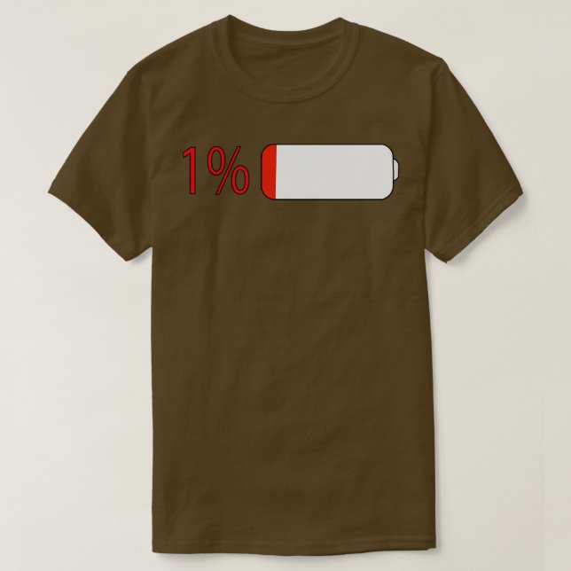 Charging the Battery T-Shirt (Design Front)