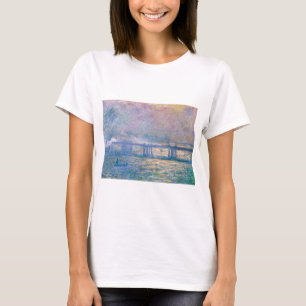 Charing Cross Bridge by Claude Monet T-Shirt