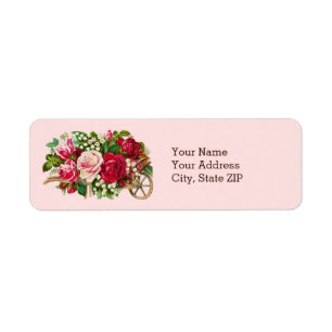 Chariot rose de cru