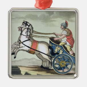 Charioteer, from 'L'Antica Roma', 1825 (colour lit Metal Ornament