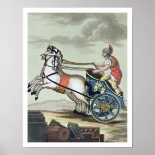 Charioteer, from 'L'Antica Roma', 1825 (colour lit Poster