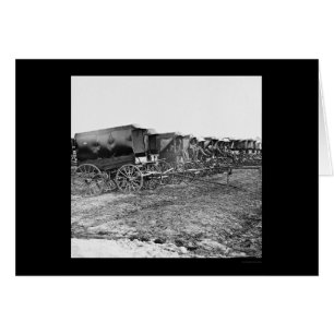 Chariots et conducteurs 1863 d'ambulance