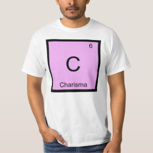 Charisma Name Chemistry Element Periodic Table T-Shirt