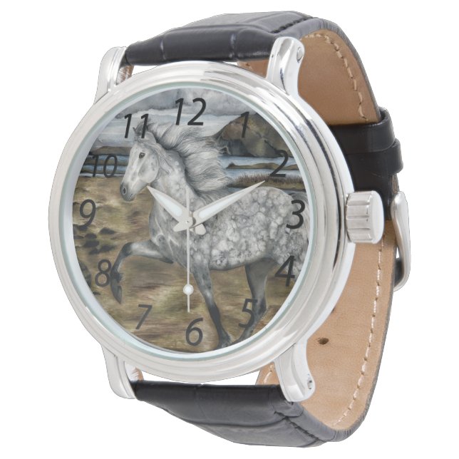 Charismatic Tolting Icelandic Horse Watch (Angled)