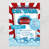 Charity car wash fundraiser PTA PTO church