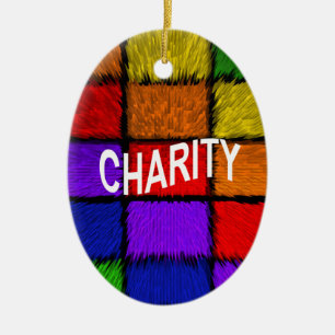 CHARITY CERAMIC ORNAMENT