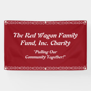 Charity Event Banner Personalize