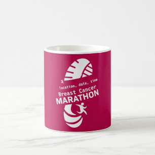 Charity marathon promotional event merchandise    coffee mug