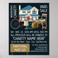 Charity Yard Sale Event Advertising