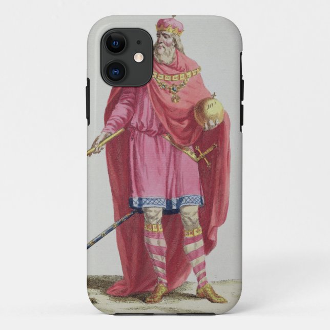 Charlemagne (742-814) from 'Receuil des Estampes, Case-Mate iPhone Case (Back)