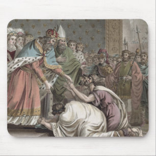 Charlemagne (742-814) Receives the Ambassadors fro Mouse Pad