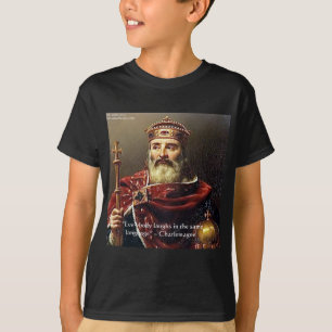 Charlemagne "Langage du Rire" Cadeaux & T-Shirts